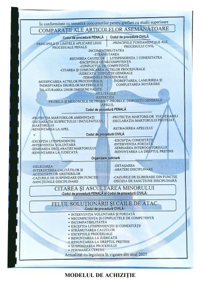 COMPARAȚII ALE ARTICOLELOR ASEMĂNĂTOARE, CITAREA ȘI ASCULTAREA MINORULUI, FELUL SOLUȚIONĂRII ȘI CĂILE DE ATAC